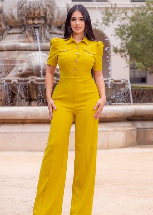 PALAZZO CON BOTONES ZR-52196 360101