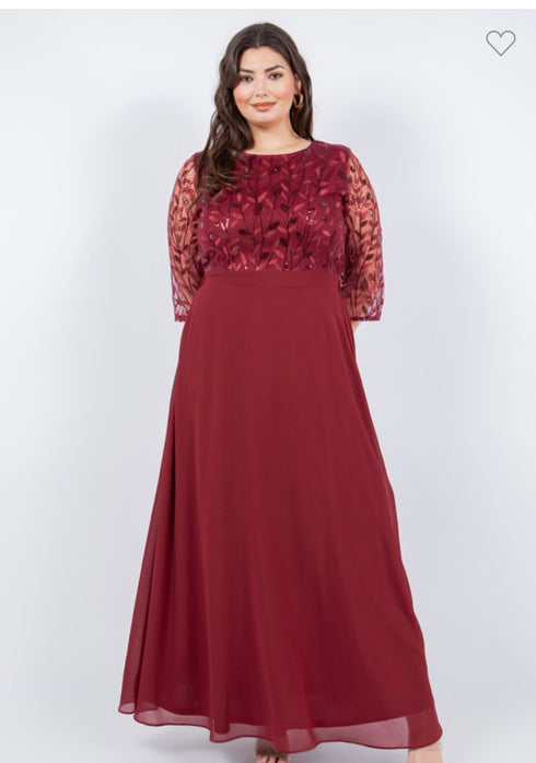 VESTIDO MANGA LARGA MG8194