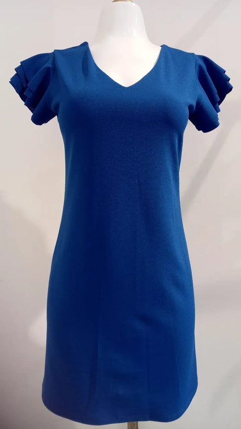 VESTIDO CUELLO V D5675