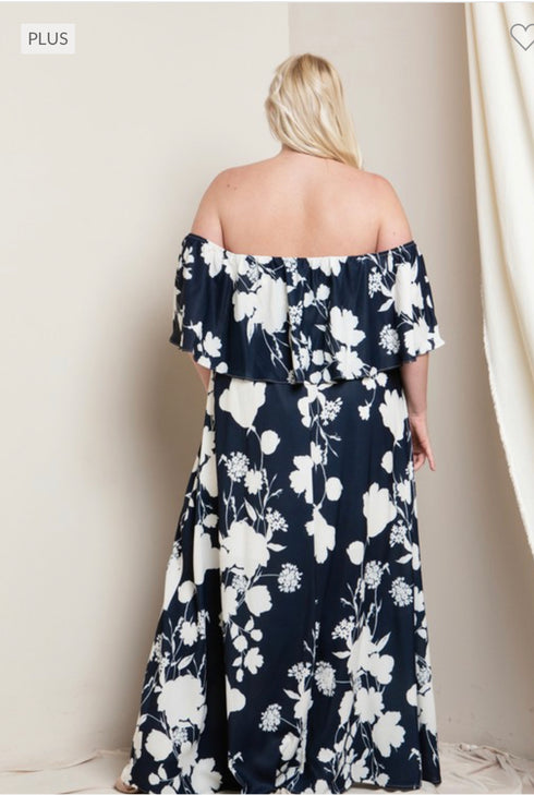 VESTIDO CAMPESINO ESTAMPADO PM40211