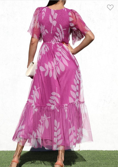 VESTIDO RUFFLE DD6193