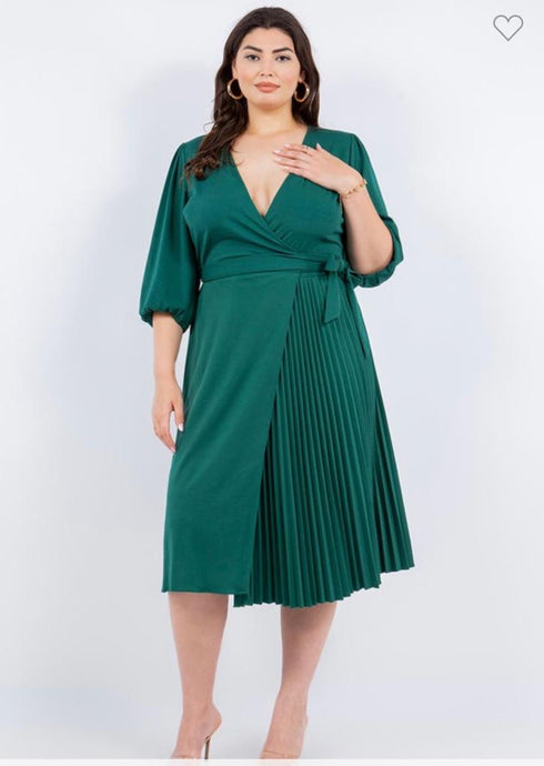 VESTIDO DETALLE EN CINTURA MG1370