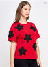 BLUSA CON FLORES LP8803-1