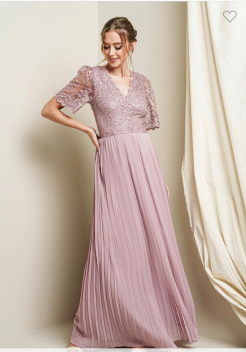 VESTIDO CON ENCAJE M21232