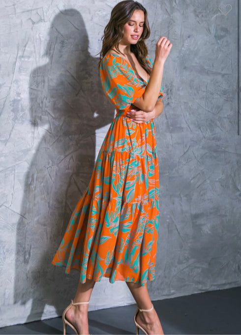 VESTIDO DETALLE EN CINTURA ID19513