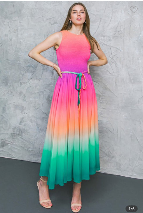 VESTIDO CON CINTO ID20147