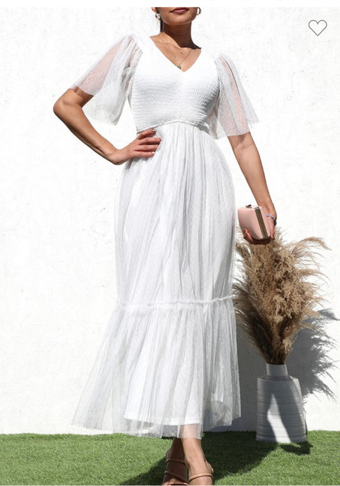 VESTIDO RUFFLE DD4650