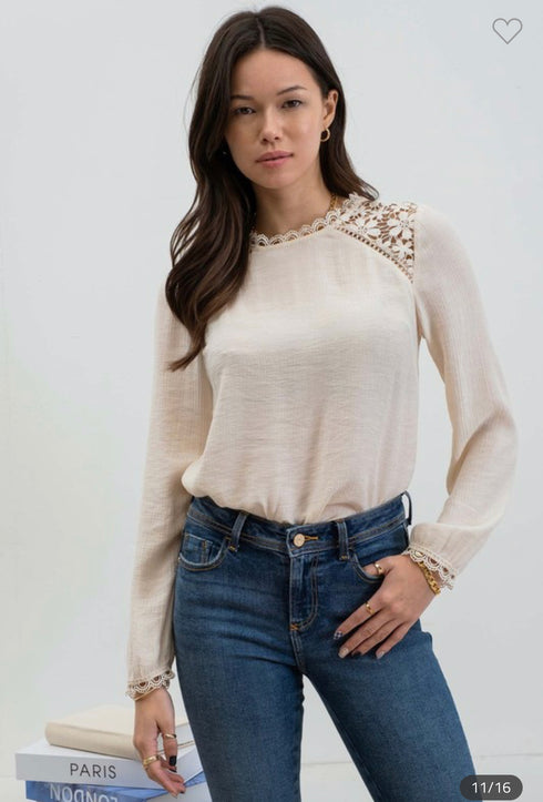 BLUSA MANGA LARGA TB8421