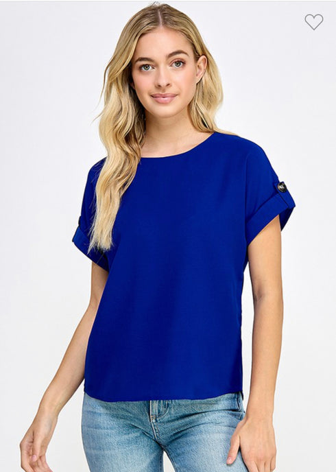 BLUSA CUELLO REDONDO 36142TE
