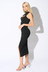 VESTIDO CON BOTONES BD77529B-W