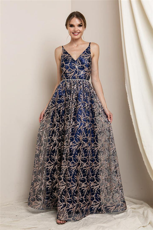 VESTIDO DE GALA M21257