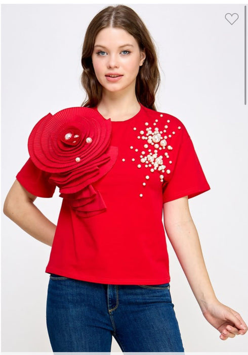 BLUSA DE PERLAS LP8818