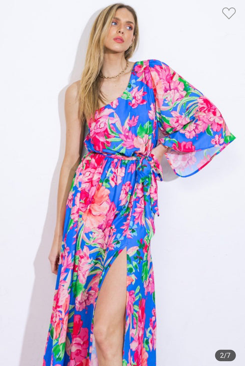 VESTIDO CON UNA MANGA ID20648