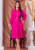 VESTIDO CON CINTO LD66218