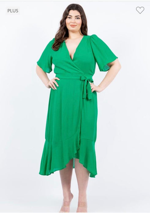 VESTIDO DETALLE EN CINTURA MG1365