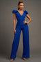 PALAZZO RUFFLE PJ11184N-W-J1