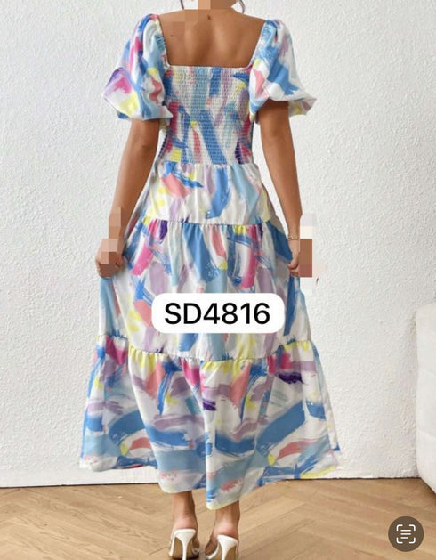 VESTIDO ESTAMPADO SD4816