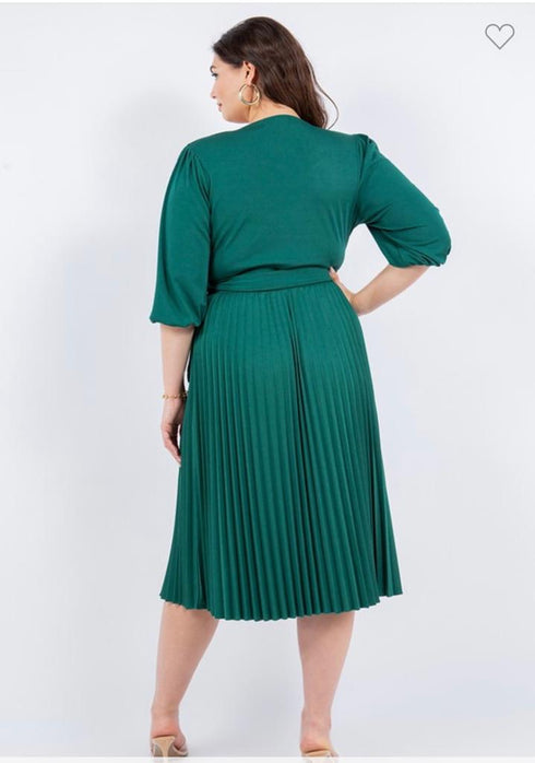 VESTIDO DETALLE EN CINTURA MG1370