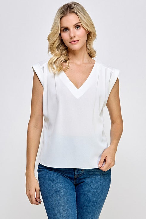 BLUSA CUELLO V 38278TE