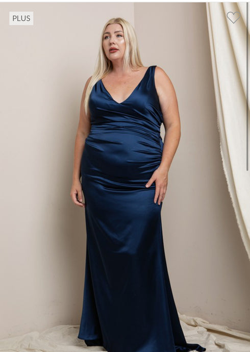 VESTIDO SATIN PW21118