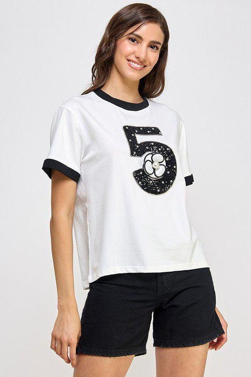 BLUSA CON NUMERO JJ11000