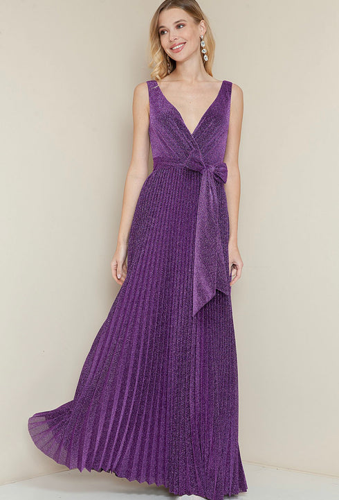 VESTIDO CON BRILLO MF24797