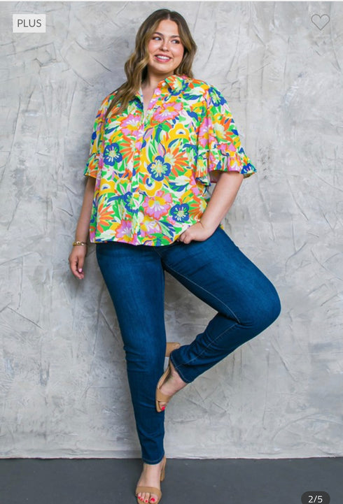 BLUSA ESTAMPADA ITP12482