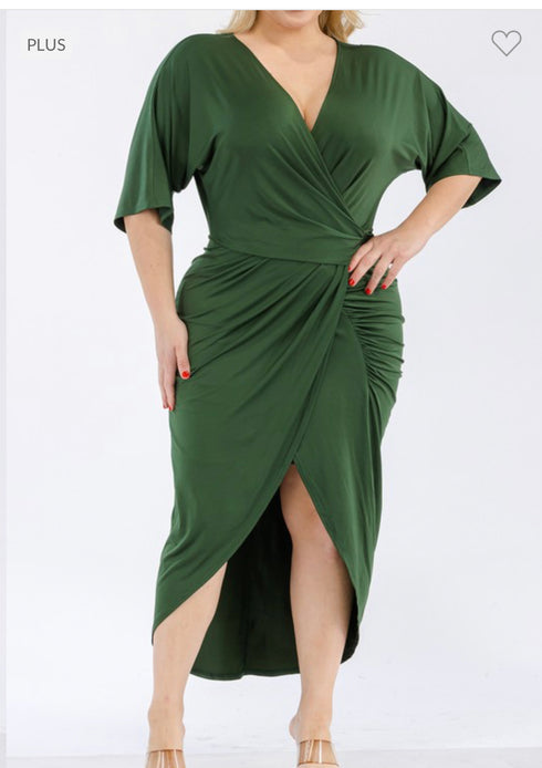 VESTIDO CUELLO V PDD1627