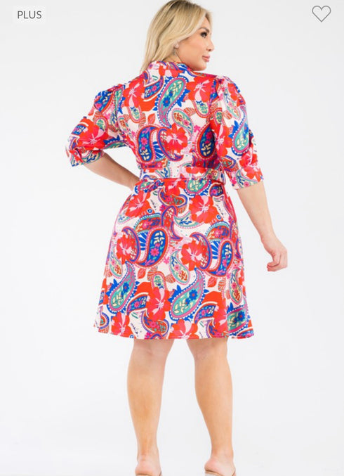 VESTIDO ESTAMPADO 742X