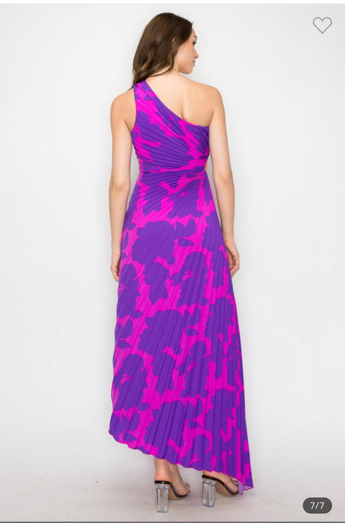 VESTIDO PLIZADO 2727-5