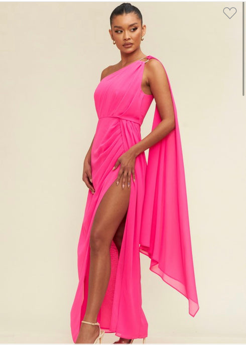 VESTIDO DETALLE EN HOMBRO LD9382