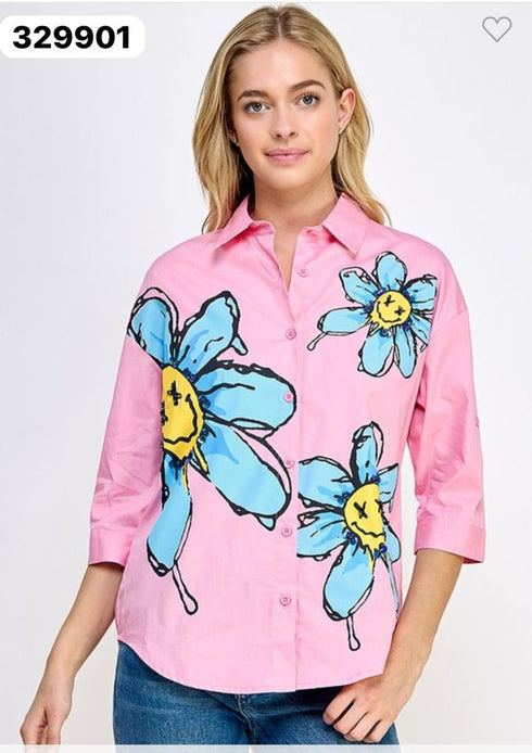 BLUSA ESTAMPADA LP8708