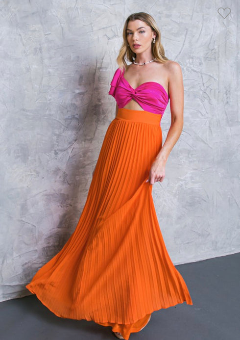 VESTIDO CON UNA MANGA ID20176