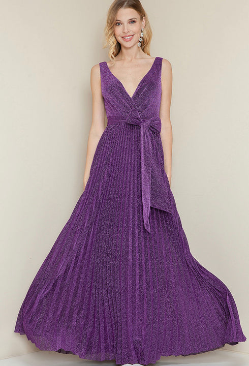 VESTIDO CON BRILLO MF24797