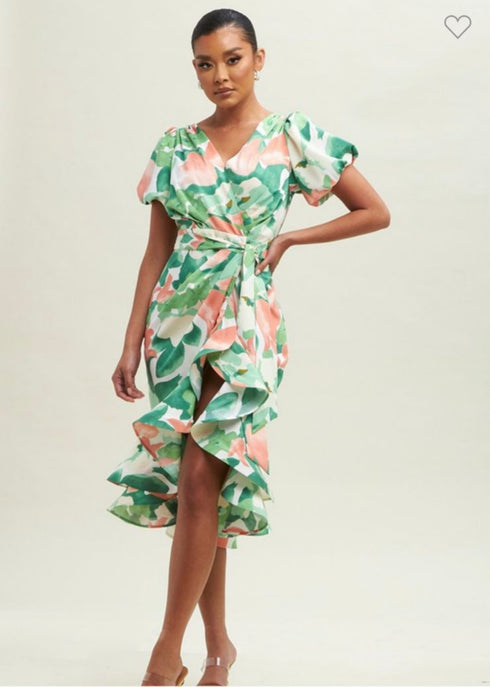 VESTIDO ESTAMAPDO LD9505