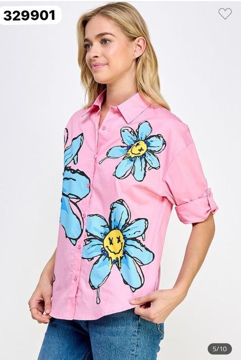 BLUSA ESTAMPADA LP8708