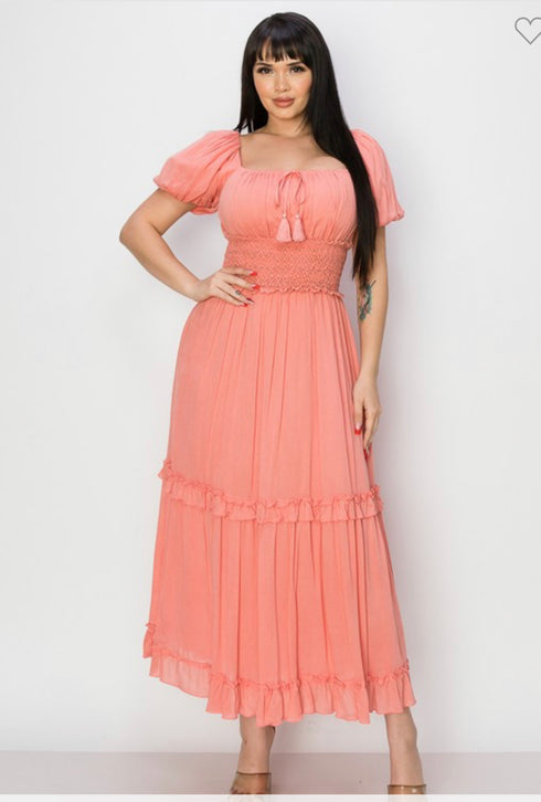 VESTIDO CAMPESINO DM3052