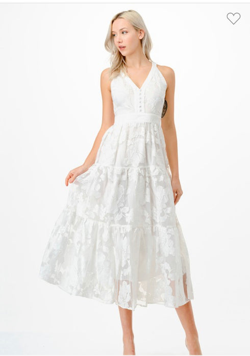 VESTIDO CON BOTONES LD5095