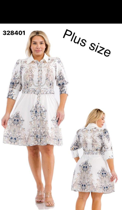 VESTIDO ESTAMPADO 8298F