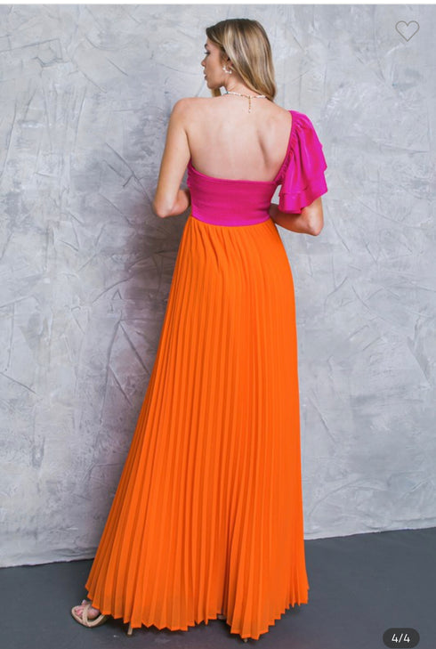 VESTIDO CON UNA MANGA ID20176