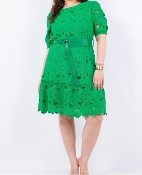 VESTIDO DE ENCAJE XL 2123X