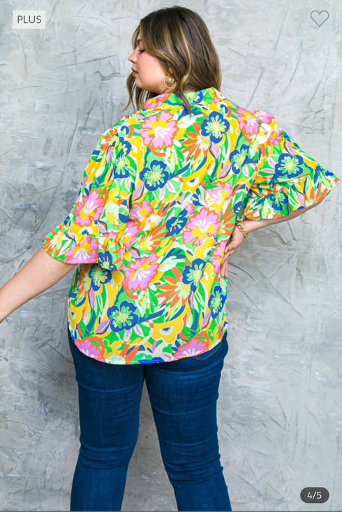 BLUSA ESTAMPADA ITP12482