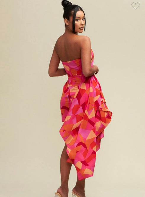 VESTIDO ESTAMPADO LD9544