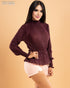 BLUSA MANGA LARGA CON BRILLO T11944