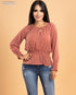 BLUSA BOLEADA CINTO EN CINTURA EM6440