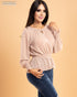 BLUSA BOLEADA CINTO EN CINTURA EM6440