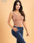 BLUSA DE RAYAS CON ENCAJE T11344