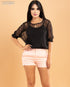 BLUSA MANGA TRANSPARENTE T11782