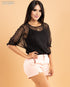 BLUSA MANGA TRANSPARENTE T11782