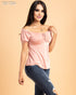 BLUSA CON CINTO EN PECHO 72454